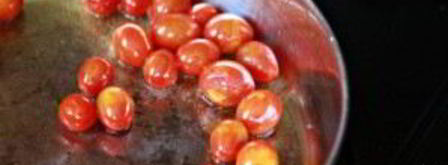 паста с помидорами черри и креветками. Шаг 2