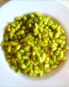 Паста с соусом из кабачков цукини