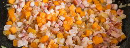 паста с тыквой и беконом. Шаг 7