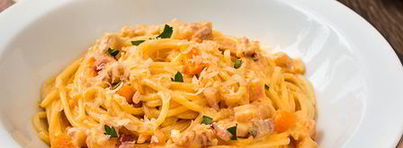 паста с тыквой и беконом. Шаг 11