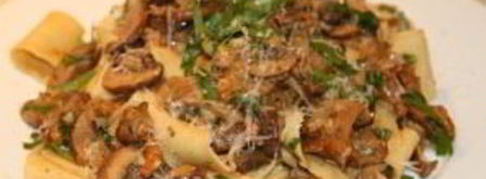 паста сливочная с грибами. Шаг 14