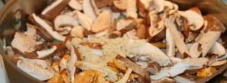 паста сливочная с грибами. Шаг 5