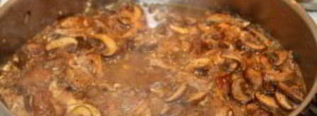 паста сливочная с грибами. Шаг 7