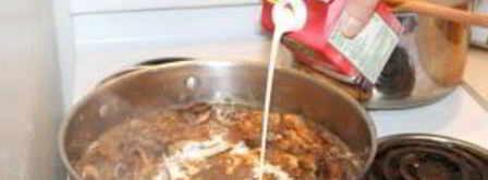 паста сливочная с грибами. Шаг 10