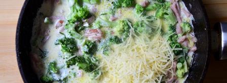 паста в сливочном соусе с брокколи. Шаг 9