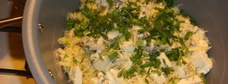 роскошная паста четыре сыра. Шаг 3