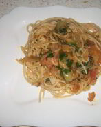 Спагетти Лето с овощами