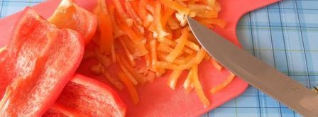 спагетти с фаршем и овощами. Шаг 7