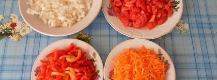 спагетти с фаршем и овощами. Шаг 10