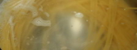 спагетти с грибами и мясным соусом. Шаг 10