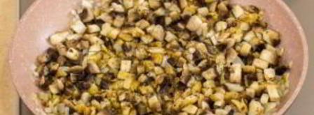 спагетти с грибами и помидорами. Шаг 6