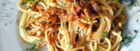 спагетти с кунжутом. Шаг 8