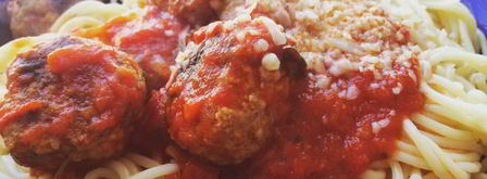 спагетти с мясными шариками в томатном соусе. Шаг 4