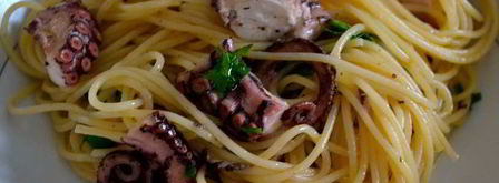 спагетти с осьминогом. Шаг 8