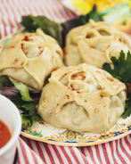 Манты с тыквой