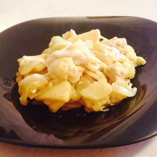 Рецепт картофеля по-французски на сковороде