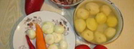 бараньи ребрышки с картошкой тушеные. Шаг 4