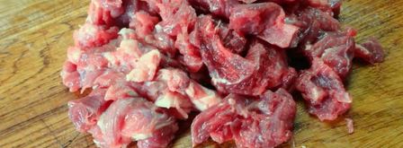 бефстроганов из говядины в мультиварке. Шаг 3