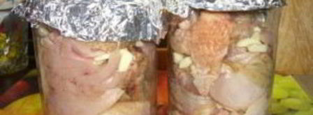 домашняя тушенка из курицы. Шаг 3