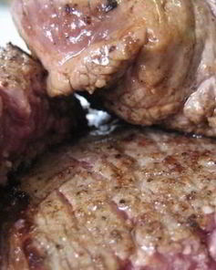 Говядина с кровью