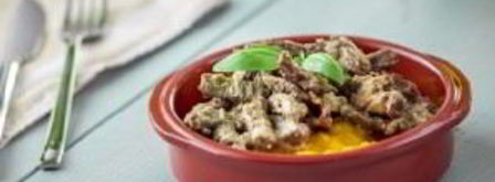 говядина с луком и сметаной. Шаг 10