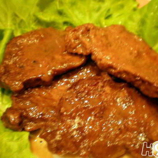 Рецепт говядины в брусничном соусе