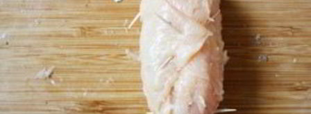 грудка, фаршированная грибами и сыром. Шаг 5