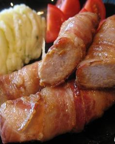 Индейка в беконе