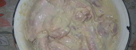 крылышки в имбирно-мятном маринаде. Шаг 2