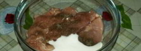 куриная грудка с грибами и сыром. Шаг 4