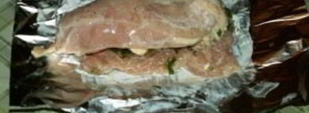 куриная грудка с грибами и сыром. Шаг 9