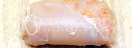 куриное филе le cordon bleu. Шаг 5