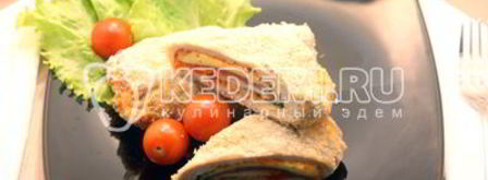 куриное филе le cordon bleu. Шаг 9