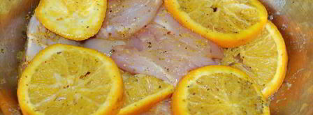 куриное филе в апельсине. Шаг 3