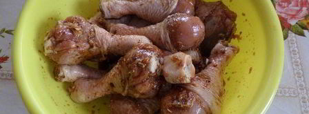 куриные голени ароматные. Шаг 5