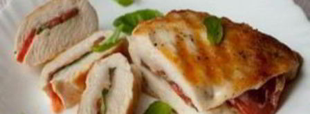 куриные грудки с томатом и базиликом. Шаг 4