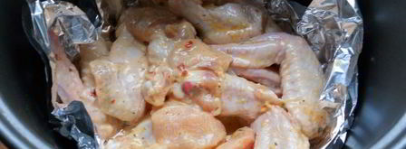 куриные крылышки ароматные в мультиварке. Шаг 6