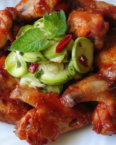 Куриные крылышки барбекю