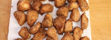 курица фри по-японски tori kara-age. Шаг 8