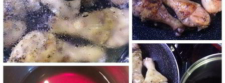 курица под вишневым соусом pollo alle ciliegie. Шаг 2