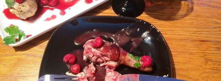 курица под вишневым соусом pollo alle ciliegie. Шаг 6