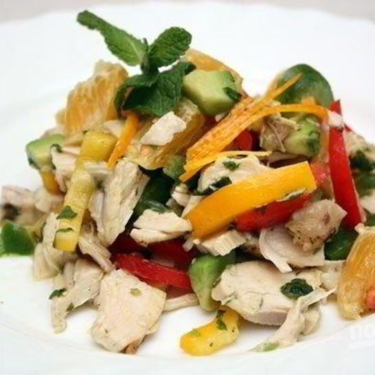 Рецепт курицы с авокадо