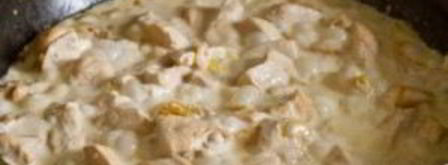 курица с базиликом и сметаной. Шаг 5