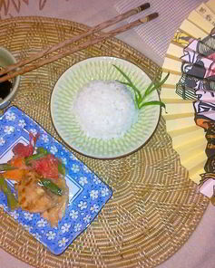 Курица с рисом и овощами Восточный колорит