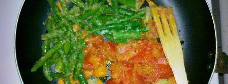 курица с рисом и овощами восточный колорит. Шаг 9