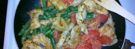 курица с рисом и овощами восточный колорит. Шаг 11