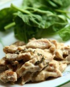 Курица в чесночном соусе