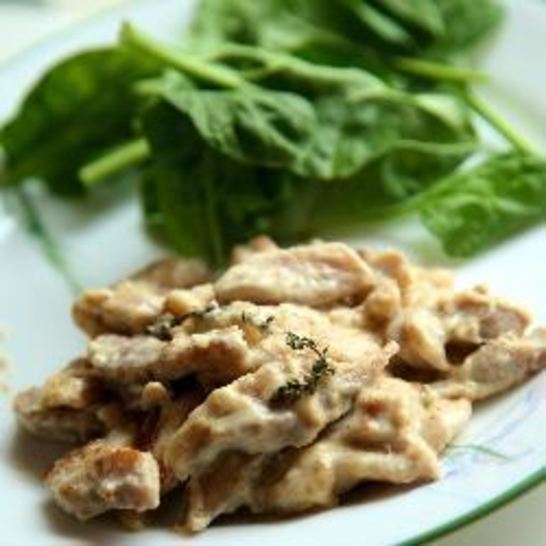 Рецепт курицы в чесночном соусе