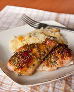 Курица в медово-горчичном маринаде