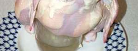 курица запеченная на банке. Шаг 13